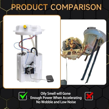 Fuel Pump Compatible With Dodge 2011-2018 Grand Caravan 2011-2016 Town & Country 2012-2015 Ram C/V 2011-2014 Volkswagen Routan V6 3.6L Replace E7272M P76743M - color: E7272M
