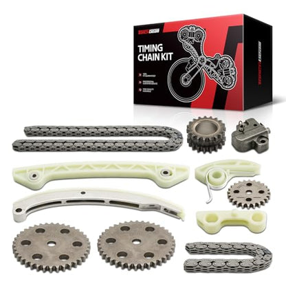 Torchbeam Engine Timing Chain Kit, Compatible with Ford Focus 2005-2011 and Mazda 3 2004-2013, Compatible with(See Discription) - size: â 9-0727S