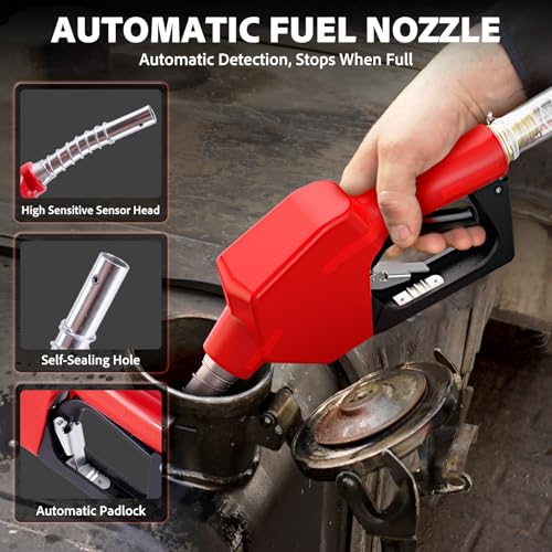 TaskStar Fuel Transfer Pump Battery Powered, for Water Diesel Kerosene