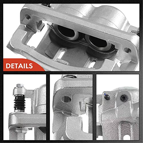 A-Premium Rear Left Driver Disc Brake Caliper with Bracket - style: Rear Driver