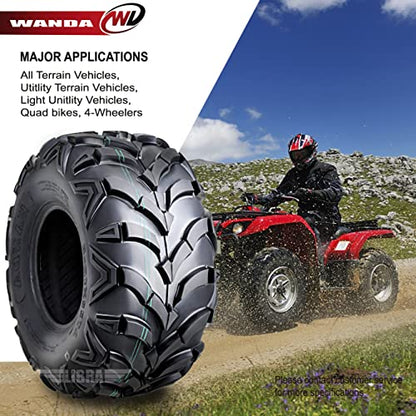 WANDA ATV Tire AT MASTER 22x10-9 22x10x9 P341 6PR Solid Lug Mud Snow 10251 - size: 22x10-9