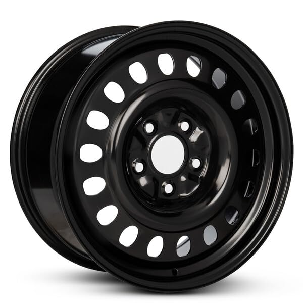18 x 8 in Steel Wheel Rim 5 Lug 127mm 56.4mm Offset 71.6mm CB| Powder-Coated Black finish Fits Jeep Grand Cherokee 2012-2024 | New OEM Surplus | 4755212AC - size: 2012-2024 Grand Cherokee - 18x8