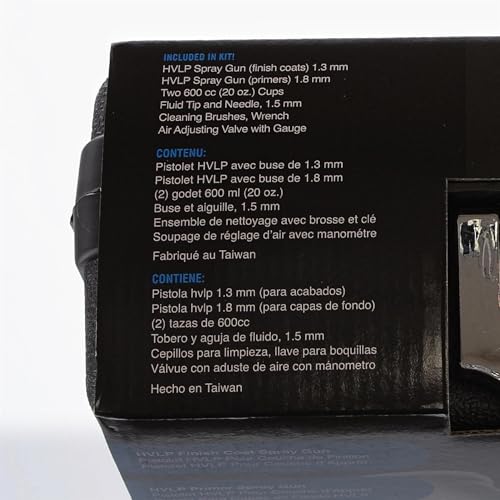 StartingLine HVLP Complete Auto Painting and Priming Kit 802343 - 1 Each