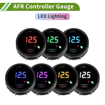 Air/Fuel Ratio Gauge 2" 52mm AFR Controller Black