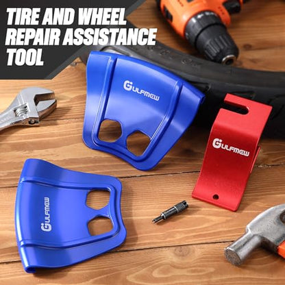 Tire Bead Holder, Rim Shield Protector and Valve Core Remover Kit