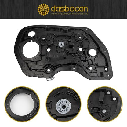 Dasbecan Front Left Window Regulator Compatible with 11-16 Hyundai Elantra - size: Front Left without motor