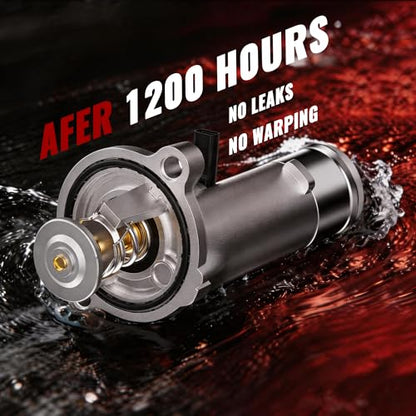 Upgrade Aluminium Engine Coolant Thermostat Housing Assembly Fit for RAM