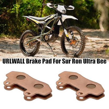 2Pcs Brake Pads for Sur Ron Ultra Bee, Rear Front Disc Brake Pads set Durable Electric Dirt Bike Brake Pads Motorcycle Parts