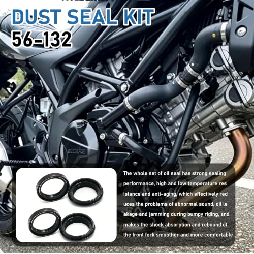 Replacement Fork Seal & Dust Seal Kit 56-132 For Suzuki GSXR600 GSXR750 RGV250 SV650