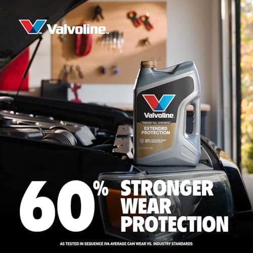 Valvoline Extended Protection Full Synthetic Motor Oil SAE 0W-20 5 QT, Case of 3 - size: 5 QT, Pack of 3, style: Extended Protection