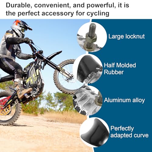 2.15" Motorcycle Rim Lock Tire Fix Lock Nut for Dirt Bike Prevent Tire Slip - size: 2.15inch, style: Full Molded Rubber