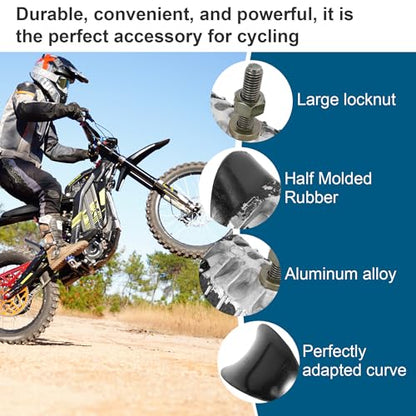 2.15" Motorcycle Rim Lock Tire Fix Lock Nut for Dirt Bike Prevent Tire Slip - size: 2.15inch, style: Full Molded Rubber