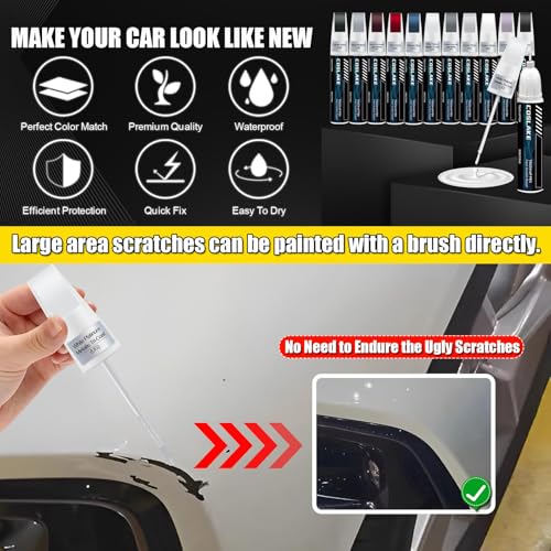 Touch Up Paint(White Platinum Metallic Tri-Coat(UG)) for LINCOLN - color: White Platinum Metallic Tri-Coat(UG) for 2025 Nautilus/2024 Nautilus