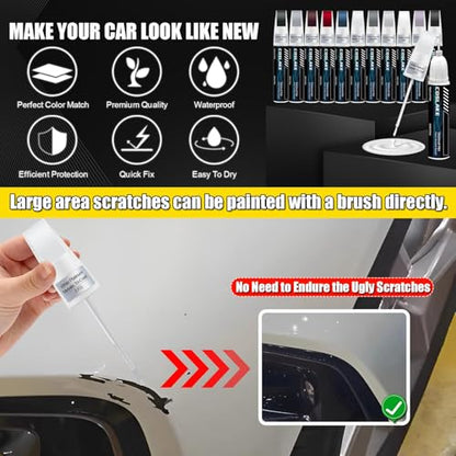 Touch Up Paint(White Platinum Metallic Tri-Coat(UG)) for LINCOLN - color: White Platinum Metallic Tri-Coat(UG) for 2025 Nautilus/2024 Nautilus