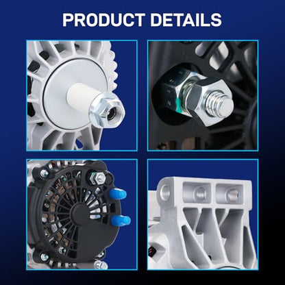 BDELI 8719N New Alternator Fit for Ford 2004-2008 F650 F750, 00-04 FL60 - size: 8719N