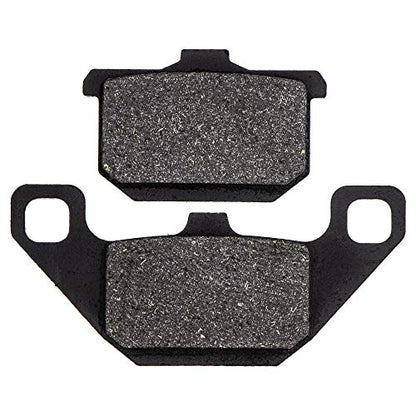 NICHE Front Rear Brake Pad for Kawasaki 43082-1029 43082-1194 Semi-Metallic - size: 1 Set (1 Wheel)