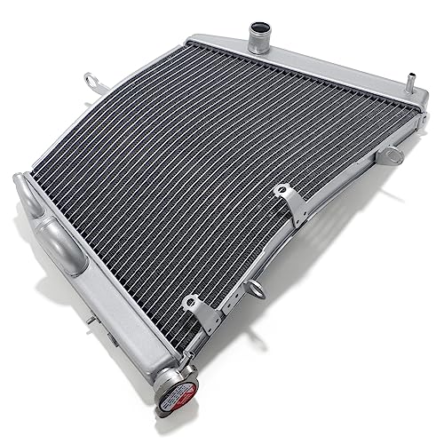 Aluminum Radiator Cooler fit for Suzuki GSXR600 GSX-R750 2011-2024 - color: Silver