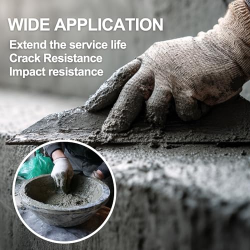 Fiberglass for Concrete Cement Fiber Additive, Chopped Strand Mortar Reinforcement, Concrete Countertop Forms (White, 3LB) - size: 3LB