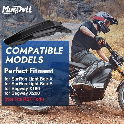 Front Fender for SurRon Light Bee X/S/Segway X160 X260 Dirt Bike Mudguard - style: Front Fender