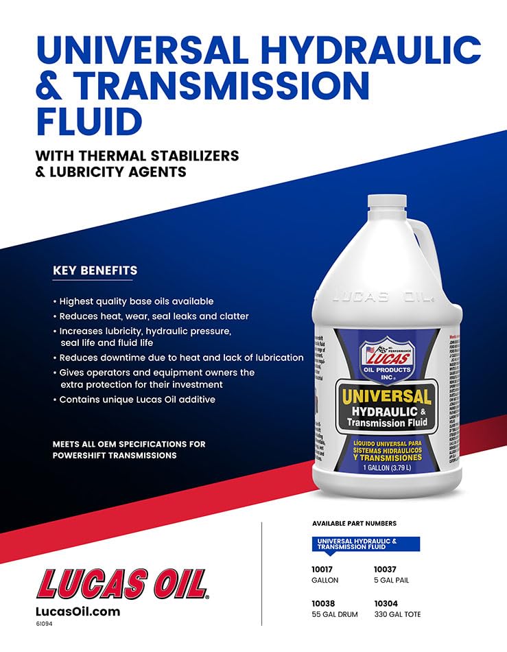 Universal Hydraulic Fluid