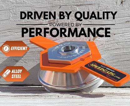 Trailer Oil Cap Wrench Set, 3-Piece 2-1/4", 2-1/2" & 3-1/2" Oil Bath Hub Cap Removal Tool | Fits Dexter, Lippert, Kodiak, AL-KO, Valcrum Trailer Axles