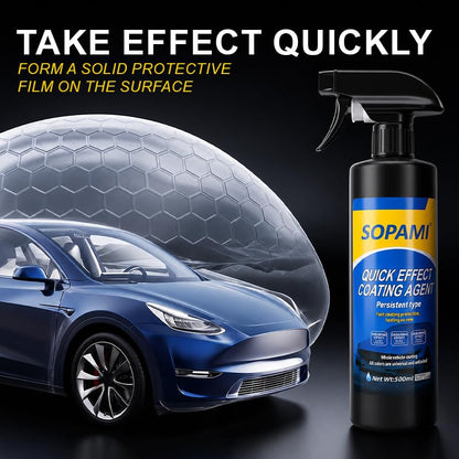 Sopami Car Coating Spray, Quick Effect Coating Agent - 33.8 FL OZ