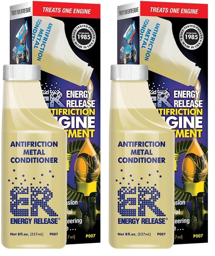 P007 Anti-Friction Engine Treatment - 8 fl. oz. Bottle (Pack of 2) - size: 8 Fluid Ounce (Pack of 2)