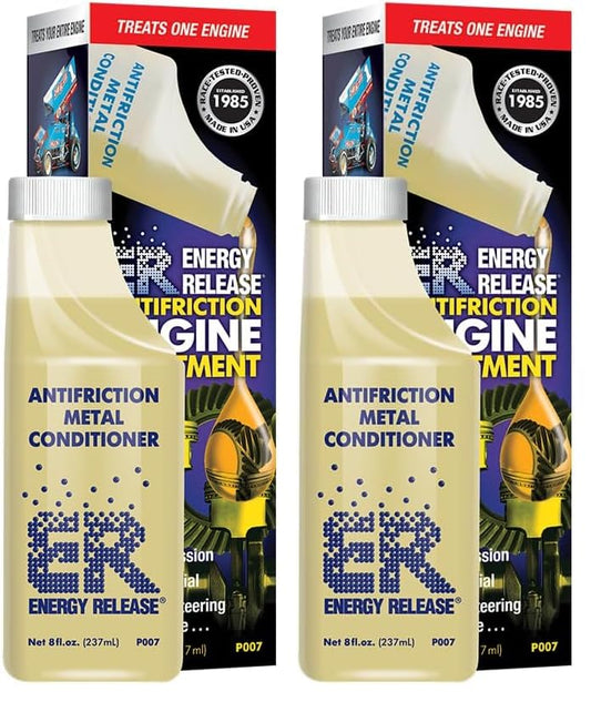 P007 Anti-Friction Engine Treatment - 8 fl. oz. Bottle (Pack of 2) - size: 8 Fluid Ounce (Pack of 2)