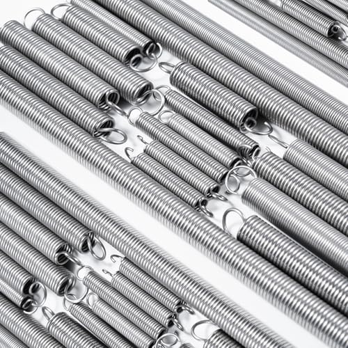 4pcs Extension Springs,0.03"x0.4"x6.5" 304 Stainless Steel - size: 0.03"x0.4"x6.5"