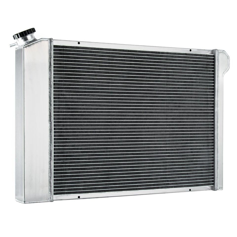 615 3 Row Aluminum Radiator For 1966-1968 67 Chevy Corvette 7.0L 427ci V8 Engine 66 67 68 Chevy Corvette Crossflow Radiators