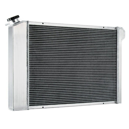 615 3 Row Aluminum Radiator For 1966-1968 67 Chevy Corvette 7.0L 427ci V8 Engine 66 67 68 Chevy Corvette Crossflow Radiators