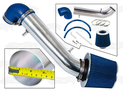 Short Ram Air Intake Kit for 91-95 Wrangler 2.5L L4/4.0L L6 (Blue) - color: Blue