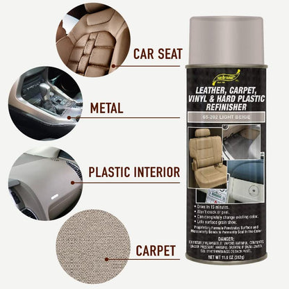 SM Arnold Refinishing Spray Paint for Interior Repair, Light Beige, 11 Oz - color: Light Beige