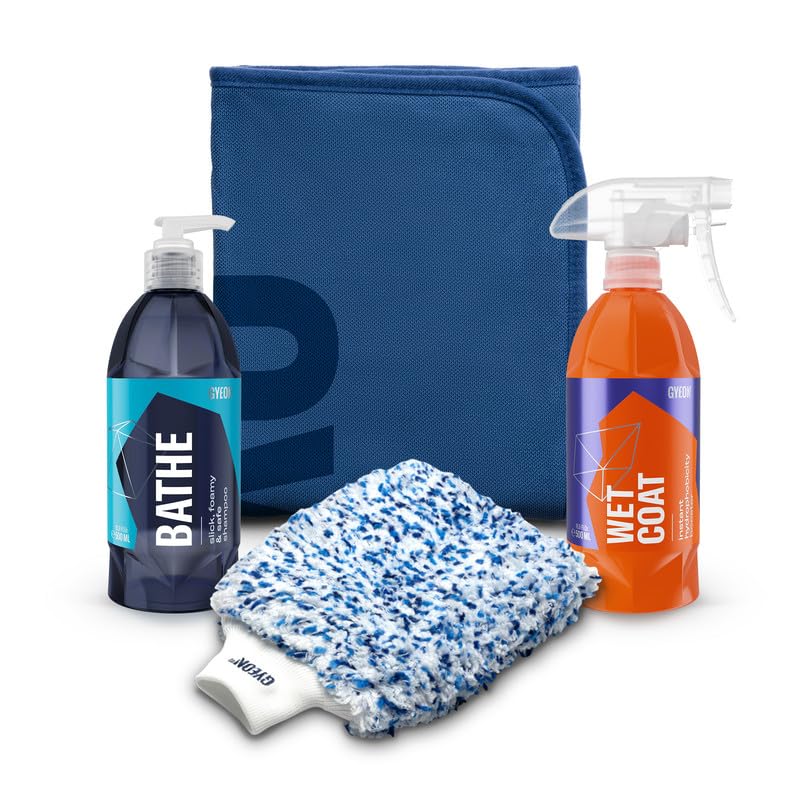 GYEON Wet Coat Spray-On Kit Rinse Off Hydrophobic Gloss Coating for Cars - size: Standard Kit