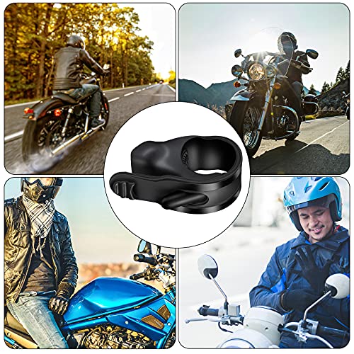 Frienda 4 Pcs Motorcycle Throttle Assist, Cruise Control Grip Holder Black
