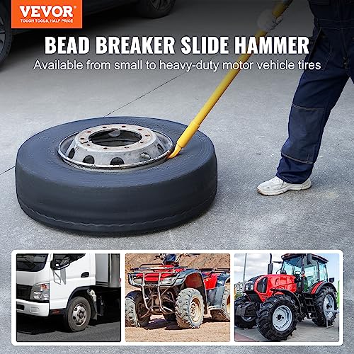 VEVOR Tire Bead Breaker Slide Hammer 46.3" Length Heavy Duty Steel