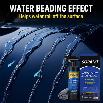 Sopami Car Coating Spray, Quick Effect Coating Agent - 33.8 FL OZ