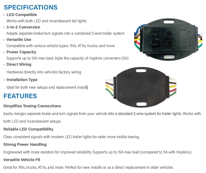 Electronic Taillight Converter