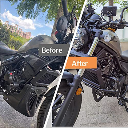 Motorcycle Crash Bar Engine Guard Frame Protection Bumper Protector for Honda Rebel CMX 500 Rebel 500 2017 2018 2019 2020 2021 2022