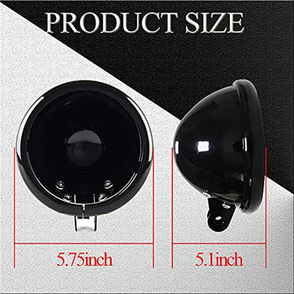 5 3/4 Inch Motorcycle LED Headlight Mount Bucket 5.75 Inch LED Headlight Housing Bucket for Motorcycle