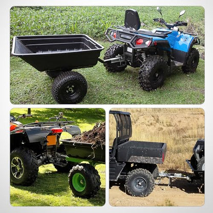 Nilight 3 in 1 ATV UTV Multi Hitch Mount | 1-7/8" Ball Fits 2" Receiver Hitch Rated 2000 LBS Winch Strap Loop Rated 5000 LBS - color: 2" Hitch Receiver with 1-7/8" Ball