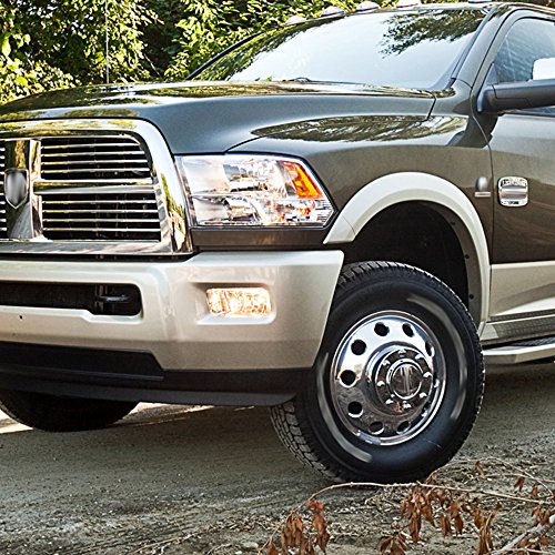GRAND ORANGE Front Alcoa Alloy Wheel Center Caps 1-TON Dually Compatible with Dodge RAM 3500 2011-2016 2012 2013 2014 2015 - color: Fit 2011-2016 Ram 3500 (2 PCS)