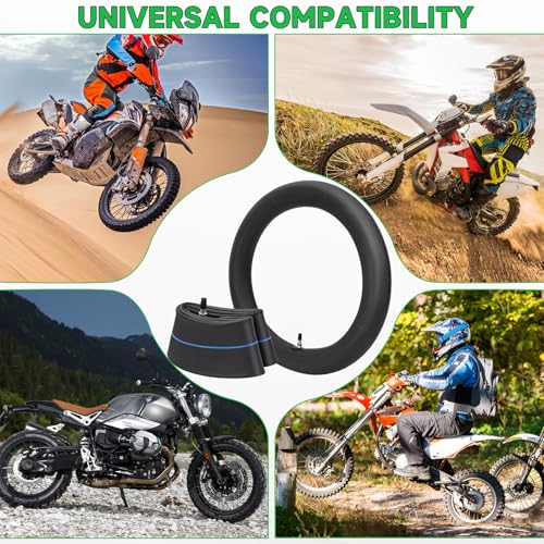 90/100-14"2.75/3.00-14 Motorcycle Inner Tube TR4 Staight Valve Stem 110cc - size: 2.75/3.00-14" 1pc