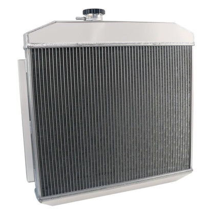 4 Row Aluminum Radiator for 1955 1956 1957 Chevrolet Bel Air Nomad L6 4.6L, Full Performance Aluminium Radiators, Automotive Replacement Radiator