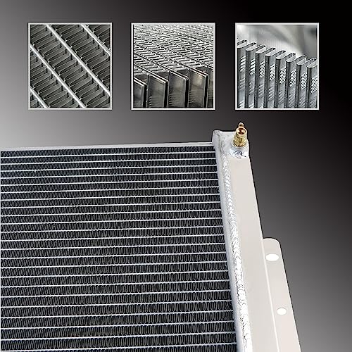 3 Row Aluminum Radiator for 1967-1969 Chevy Camaro/Pontiac Firebird - size: 3 Row Radiator