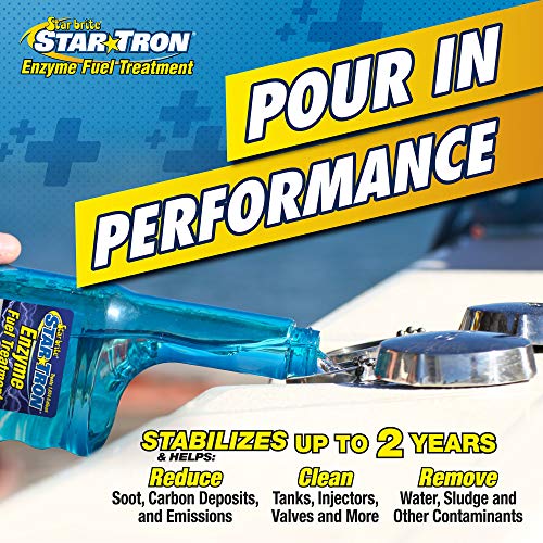 STAR TRON Enzyme Fuel Treatment - Diesel - style: 8 Oz Treats 252 Gallons
