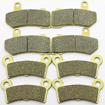 Front Rear Brake Pads for Harley Davidson Street Glide Trike Brakes 2009-13