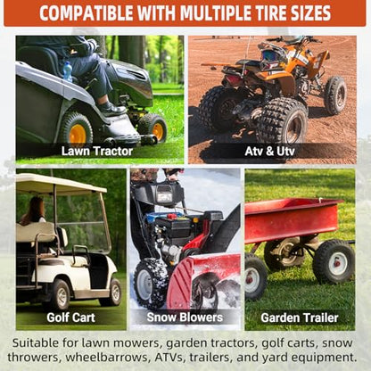 AR-PRO 2-Pack 16x6.50-8 Inner Tubes with TR-87 Bent Valve Stems – Replacement 16x6.50/7.50-8 Heavy-Duty Tubes for Lawn Mowers, Garden Tractors, Golf Carts, Snow Throwers, ATVs, and Utility Trailers - size: 16x6.50-8,TR-87