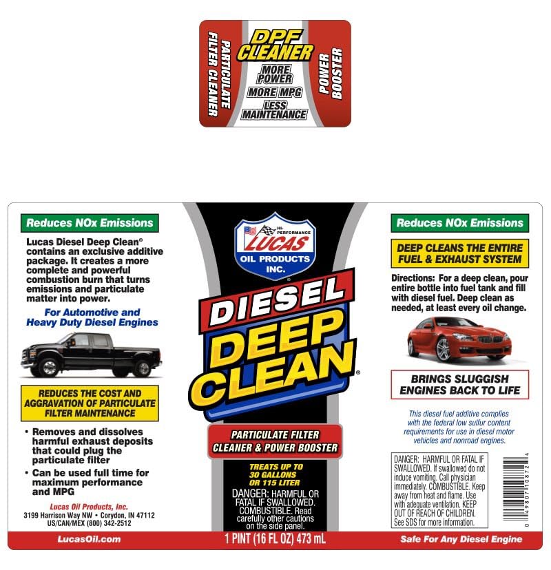 Lucas Oil 16 Oz. Diesel Deep Clean - 1 Each - size: 1 Count (Pack of 1)
