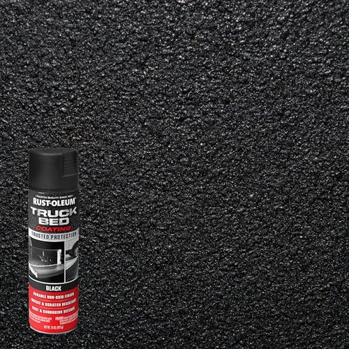 Rust-Oleum Automotive Truck Bed Coating Spray Paint, Black - color: Black, size: 15 Ounce (Pack of 1)